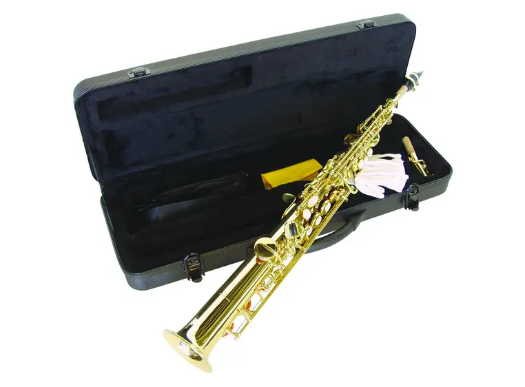 DIMAVERY SP-10 Bb Soprano Saxophone, gold 